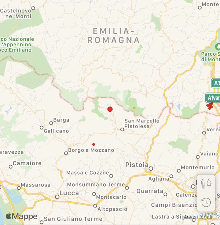 Doppia scossa di terremoto in toscana