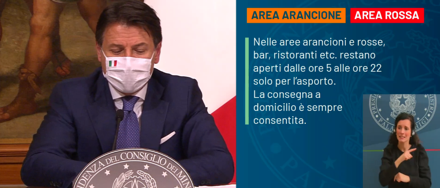 Presidente Conte DPCM 4 Dicembre