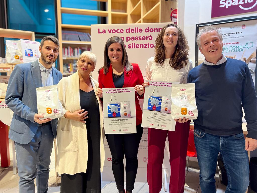 “Il silenzio parla”: Unicoop combatte la violenza sulle donne con una nuova iniziativa