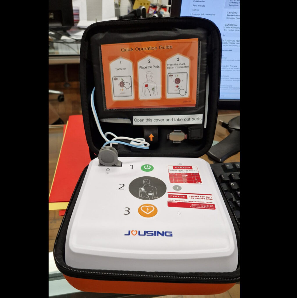 I tifosi Pielle hanno donato un defibrillatore al Comune